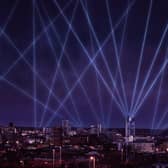 The skies above Leeds will be illuminated by a spectacular interactive laser display this October.
