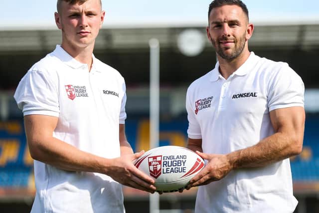 Rhinos' Harry Nerwman and Luke Gale feature in Ronseal's video More than a Game.