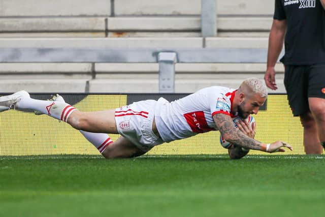 Hull KR's Ben Crooks has shown impressive form this season when injuries have allowed. Picture by Alex Whitehead/SWpix.com