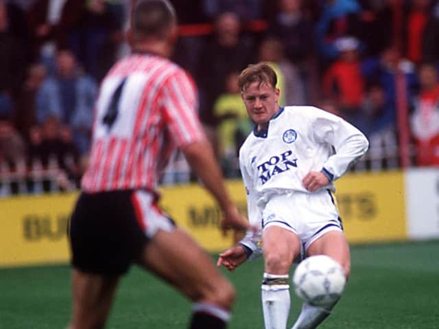 David Batty. PIC: Varley Picture Agency