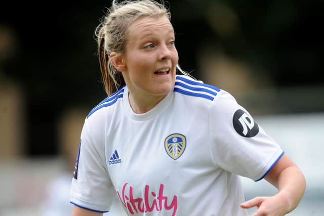 Leeds United Women's 
Rebecca Hunt. Picture: Steve Riding.