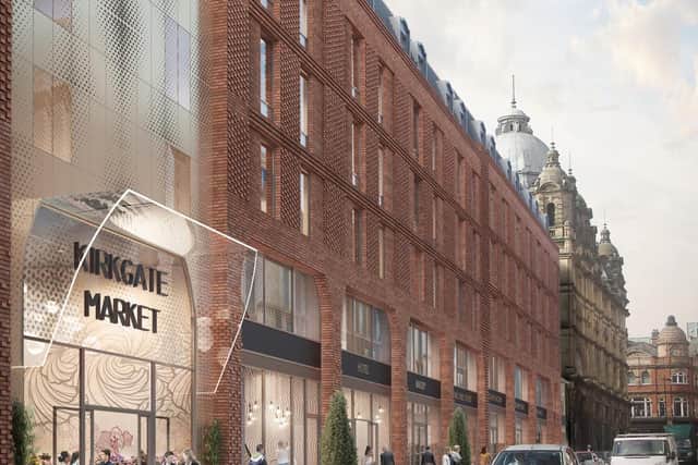 An artist impression of how the development could look.