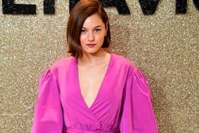 Emma Corrin, who plays Lady Diana Spencer in the Netflix series The Crown. PIC: Ian West/PA Wire