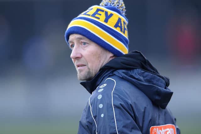 Guiseley co-manager, Russ O'Neill. Picture: Steve Riding.