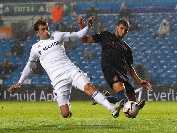 BIG MONEY BUY: Manchester City splashed out around £65m to land Ruben Dias, right, pictured challenging Leeds United's Patrick Bamford in Saturday's clash at Elland Road. What other top-flight signings will follow? Photo by Jason Cairnduff - Pool/Getty Images.