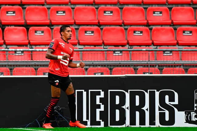 NEW ADDITION - Raphinha has moved to Leeds United from French club Rennes. The Brazilian dreams of Champions League football and the Seleção. Pic: Getty