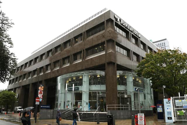The former Yorkshire Bank headquarters in Leeds.