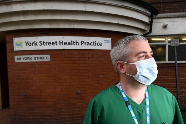 York Street Healthcare nurse consultant  Mat Sidebottom.

Picture by Simon Hulme
