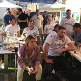 Leeds United Los Angeles Supporters Club at a meet up.
