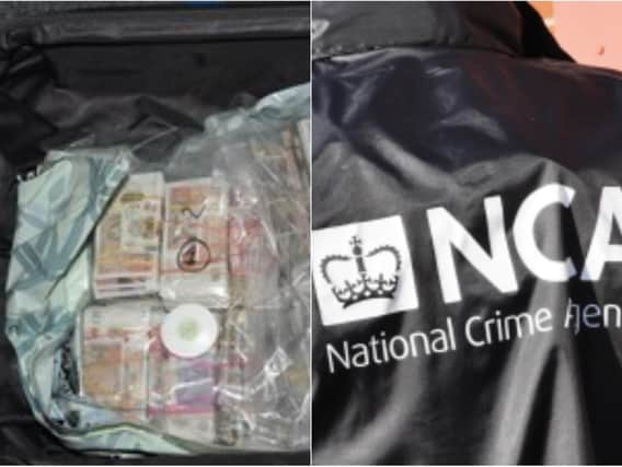 The money was seized by the Border Force at Heathrow Airport