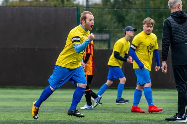 Bootle Bucks Inclusion FC in action.
