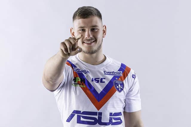 Wakefield's Brad Walker is expected to play against St Helens tomorrow. Picture: Allan McKenzie/SWpix.com.