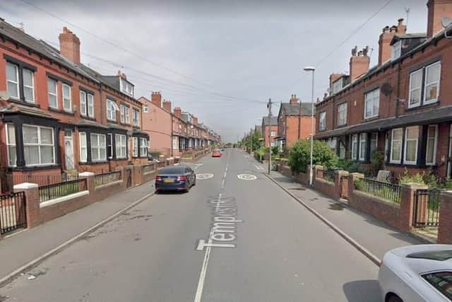 Police spotted Khalid Yaqub driving  at up to 80mph in a 20mph zone on  Tempest Road (pictured) at Beeston before the chase started.

Image: Google