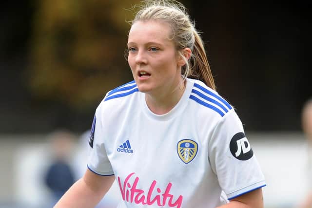 Leeds United Women's Rebecca Hunt. Picture: Steve Riding.