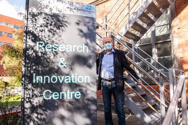Professor Twelves oversees clinical trials as well as working with people with cancer  in clinic. Photo: Ernesto Rogata