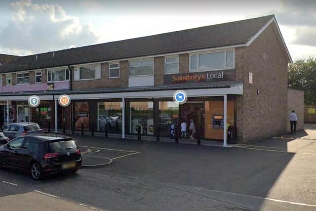 Harrison Lees took a pick axe into the Sainsbury's store at Slaid Hill Court, Shadwell