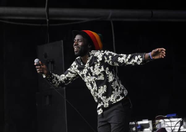 Imar Shephard pictured on stage at the Black Music Festival in Potternewton Park, Leeds, in August 2018. Picture: Simon Hulme.