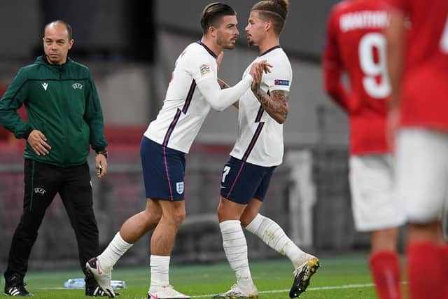 FLEDGLING STARS - Both Jack Grealish and Kalvin Phillips enjoy the fulsome trust of their club managers at Aston Villa and Leeds United. Pic: Getty