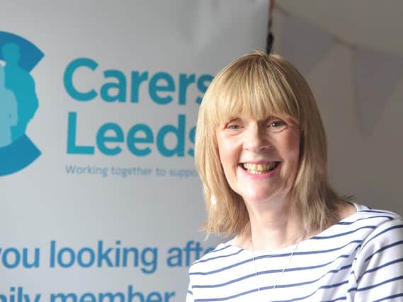 Val Hewison, chief executive of Carers Leeds.