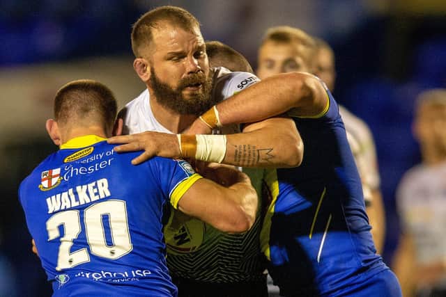 Adam Cuthbertson is pushing for a place in Richard Agar's Challenge Cup final matchday squad. Picture: Bruce Rollinson.