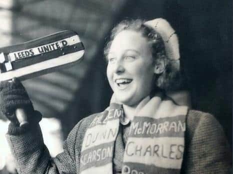 A Leeds United-mad grandma who has supported the club for 75 years has gone viral - after an incredible picture surfaced of her cheering on the team in 1950.