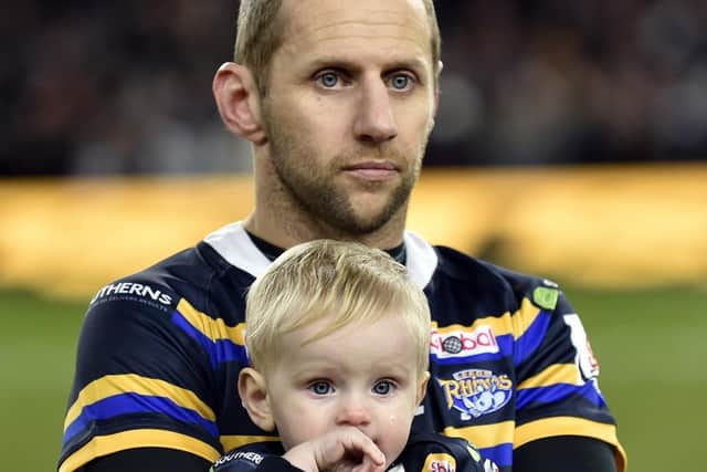 Rob Burrow's battle with Motor Neurone Disease has been featured on a TV documentary, My Year With MND
