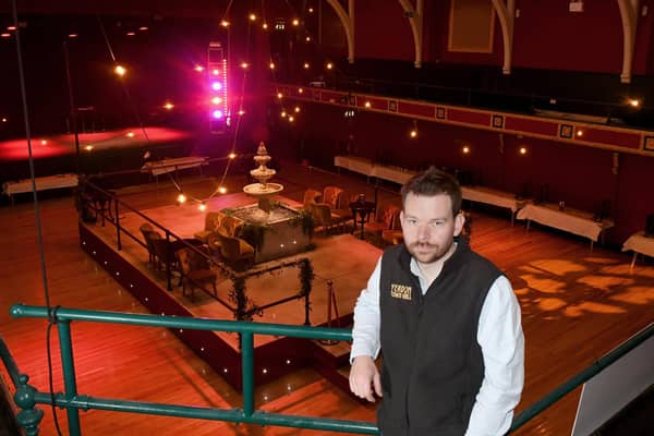 Jamie Hudson, CEO of Yeadon Town Hall, says the venue needs a 'miracle' to survive the Covid-19 pandemic after missing out on Arts Council funding