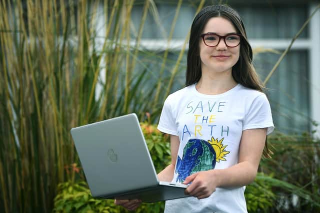 Climate change campaigner Esther Adamson