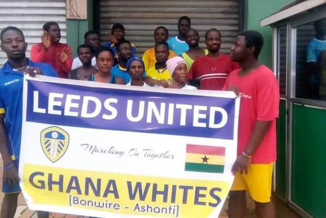 Ghana Leeds United supporters