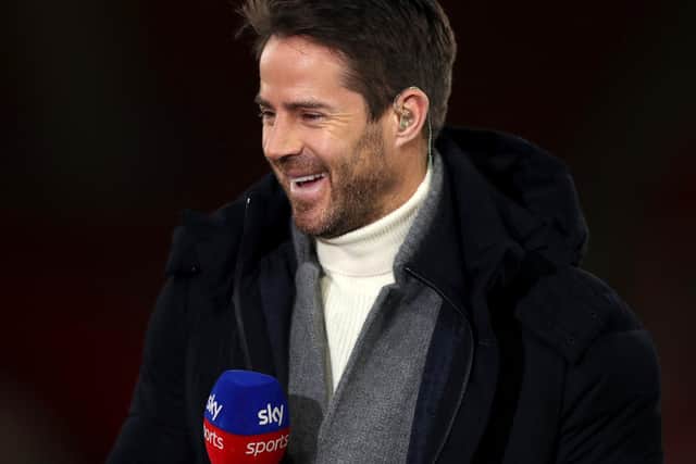 FAN OF PHILLIPS: Former England international and now Sky Sports pundit Jamie Redknapp. Photo by Naomi Baker/Getty Images.