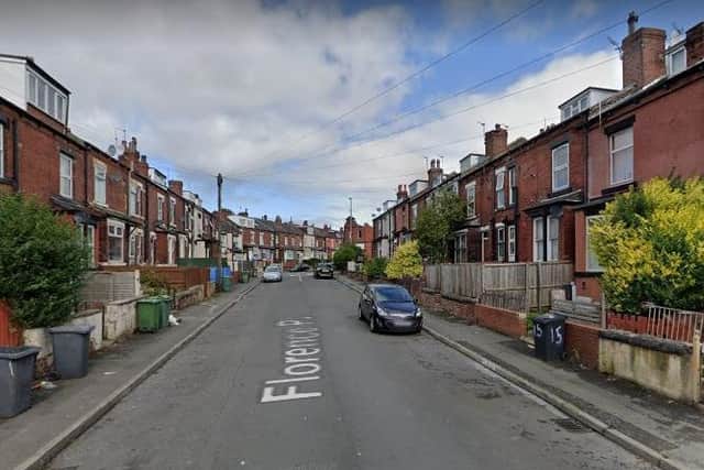 Police saw the Seat Leon Asad Mahmood was driving pulling out of Florence Place in Harehills.
Image: Googkle