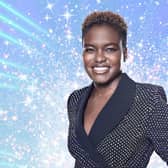 Boxer Nicola Adams swaps the gloves for glamour in the upcoming series of BBC's Strictly Come Dancing.