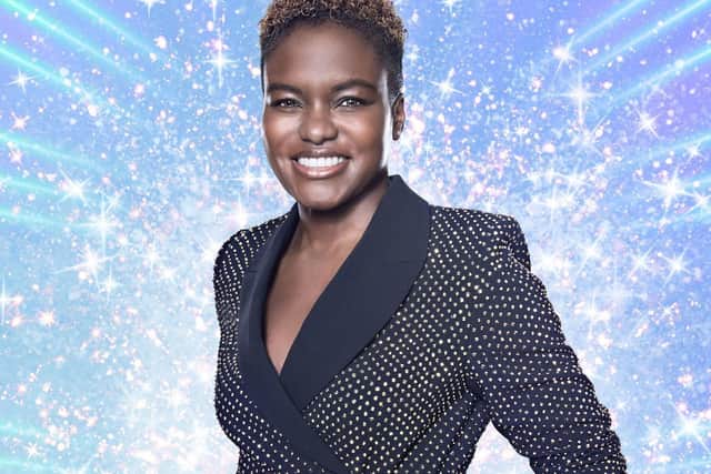 Boxer Nicola Adams swaps the gloves for glamour in the upcoming series of BBC's Strictly Come Dancing.
