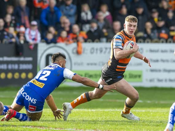 Jake Trueman could return for Tigers on Sunday. Picture by Tony Johnson.