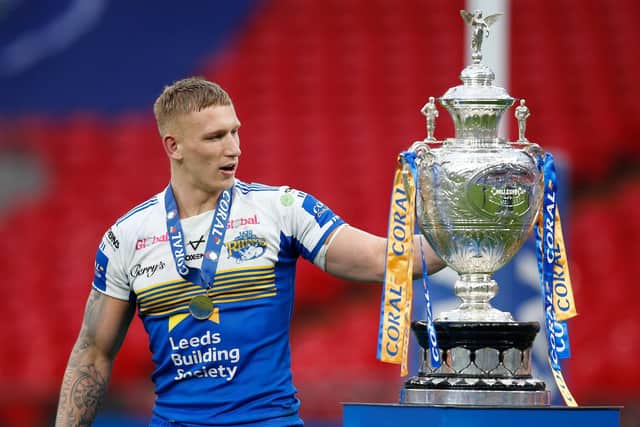 Challenge Cup winner, Mikolaj Oledzki. Picture: Ed Sykes/SWpix.com.