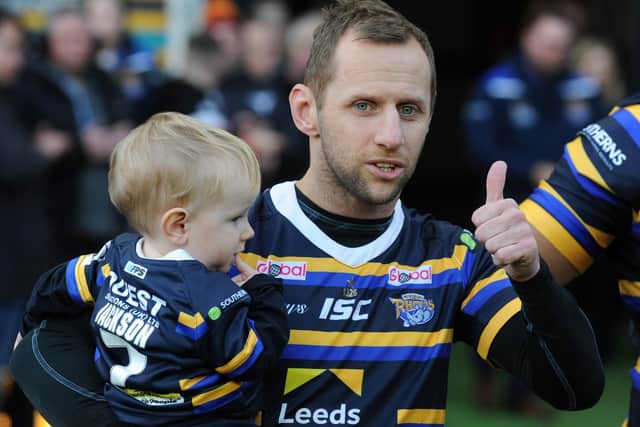 Leeds Rhinos legend Rob Burrow was the RFL's guest of honour at Challenge Cup final.