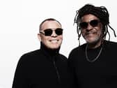 Ali Campbell and Astro.