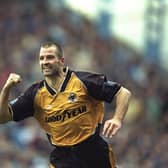 FAMILIAR FACE: Former Wolves striker Steve Bull who had many battles against Leeds United in the 1990s, above. Graham Chadwick/Allsport via Getty Images