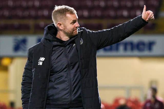 Harrogate Town boss, Simon Weaver. Picture courtesy: HTFC.