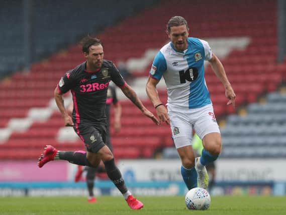 TWIST OF FATE - Barry Douglas shone against Blackburn Rovers for Leeds United last season and has had to move to Ewood Park to get first team football. Pic: Getty