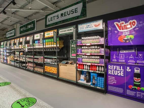 Asda said it recognises that sustainable shopping must be affordable and accessible to all customers