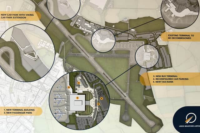 The airport is set for a £150m expansion