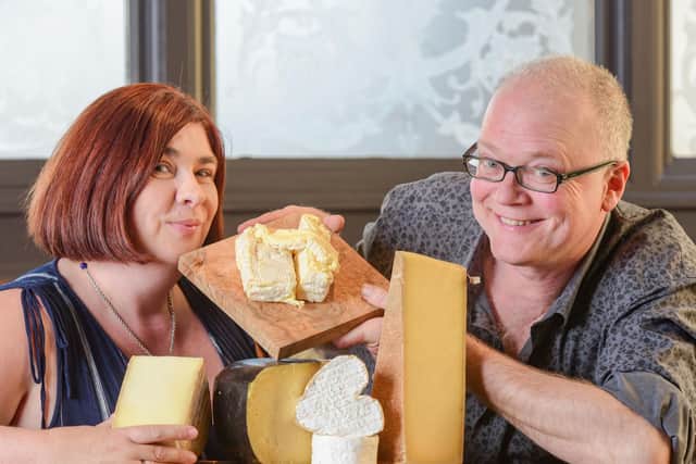 Nick Copland and Vickie Rogerson of cheese supper club Homage2Fromage.