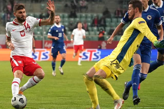 NATIONAL TREASURE? The view of Mateusz Klich in his native Poland has changed, thanks to his Leeds United transformation. Pic: Getty
