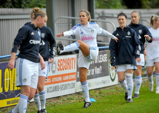 Leeds United Women v Durham Cestria sun 27th sept at Tadcaster Albion Holly Findlay