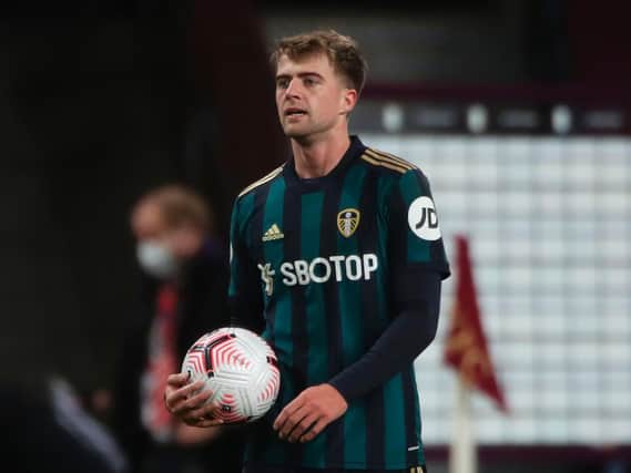 PAT-TRICK - Bamford scored a fine treble to delight boss Marcelo Bielsa and give Leeds United a 3-0 win at previously unbeaten Aston Villa. Pic: Getty