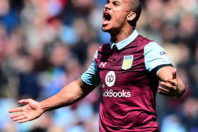 'WIND UP': From former Aston Villa striker Gabby Agbonlahor. Photo by Harry Trump/Getty Images.