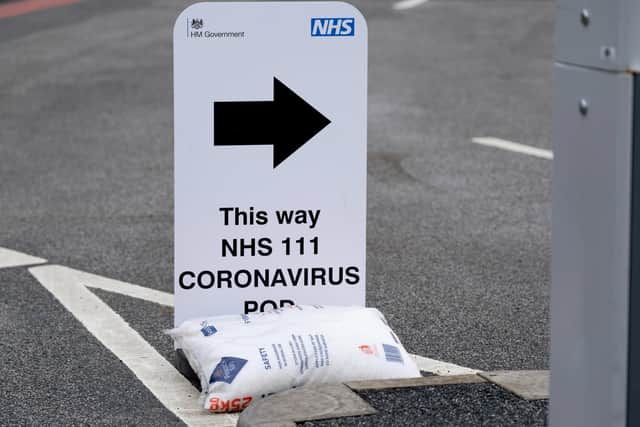 Coronavirus Pinderfields SWNS