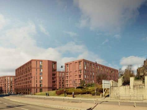 An artist's impression of the plans.