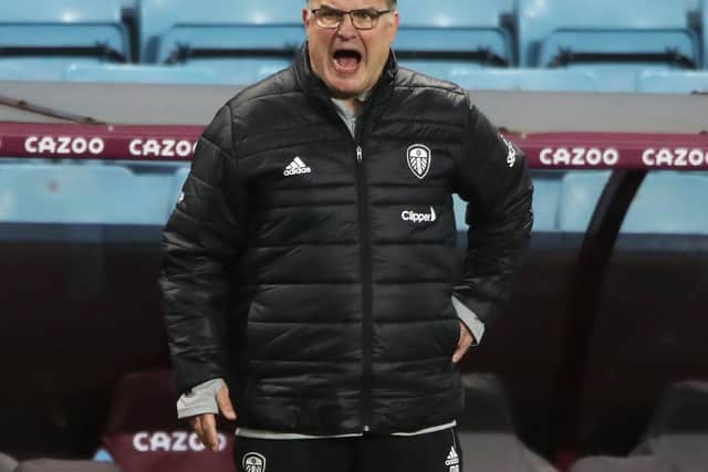 Leeds United head coach Marcelo Bielsa. (PA)